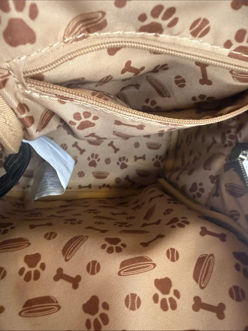 Disney x Loungefly 101 Dalmatians Brown corduroy Mini Backpack RARE